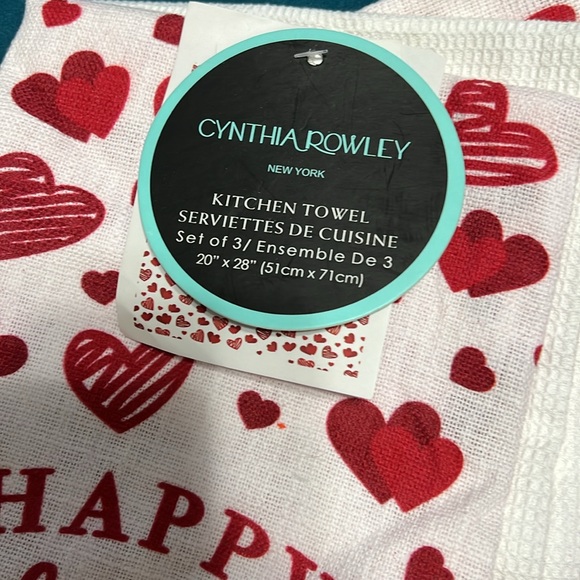 Set of 3 kitchen towels - Picture 2 of 2